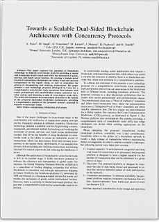 Towards a Scalable Dual-Sided Blockchain Architecture with Concurrency Protocols
